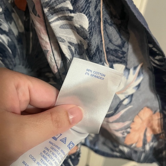 Hurley Men’s Hawaiian Tropical Stretch Fit Shirt Size Medium - Picture 9 of 10